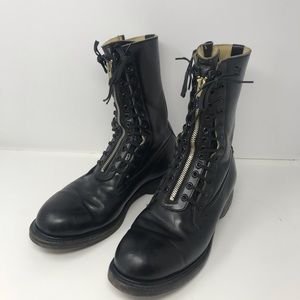 Dehner’s Omaha Nebraska Men’s Leather Boots Leather Black Combat Outdoors Work